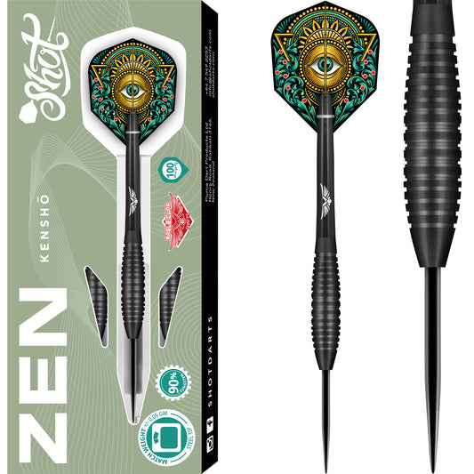 Shot Zen Darts - Steel Tip - 90% Tungsten - Kensho