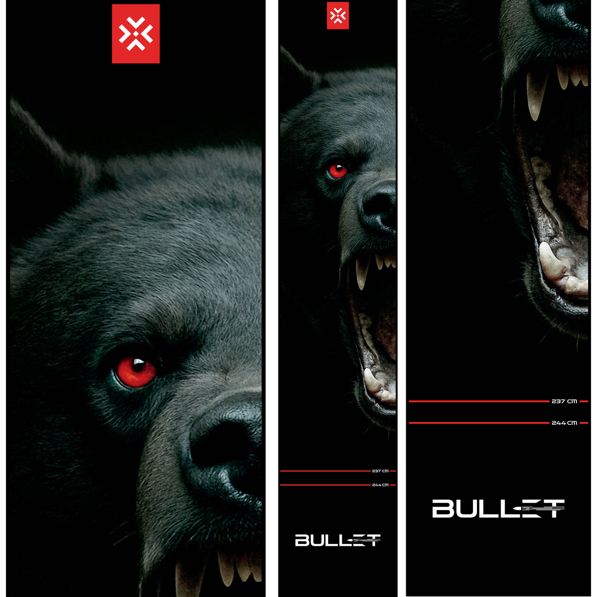 Bullet Animal Darts Mat - Carpet - 300 x 60cm