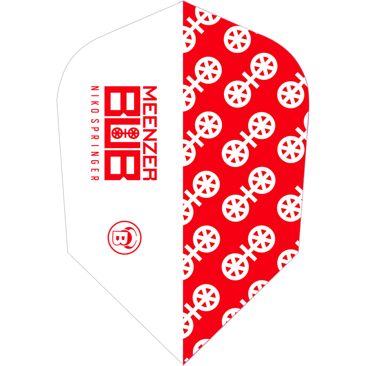 BULL'S Powerflite Dart Flights - 150 Micron - Standard No6 - Niko Springer