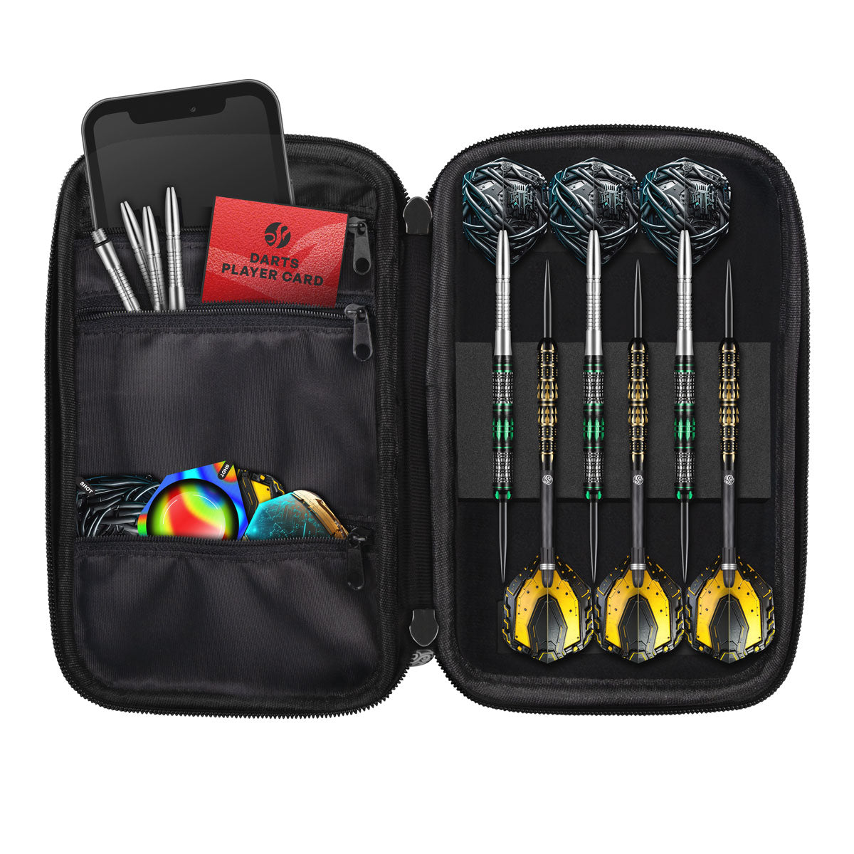 Shot Tactical Darts Case - Strong EVA Material - AI Mecha