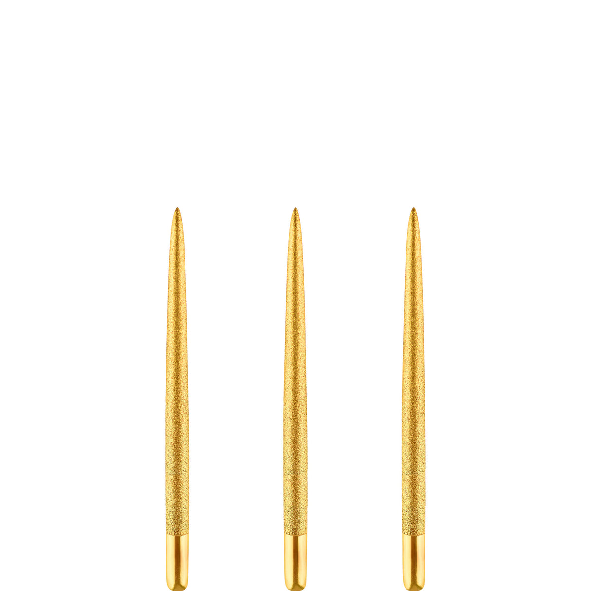 One80 Long Taper Dart Points - Sand Coated - Gold