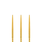One80 Long Taper Dart Points - Sand Coated - Gold