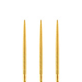 One80 Long Taper Dart Points - Sand Coated - Gold