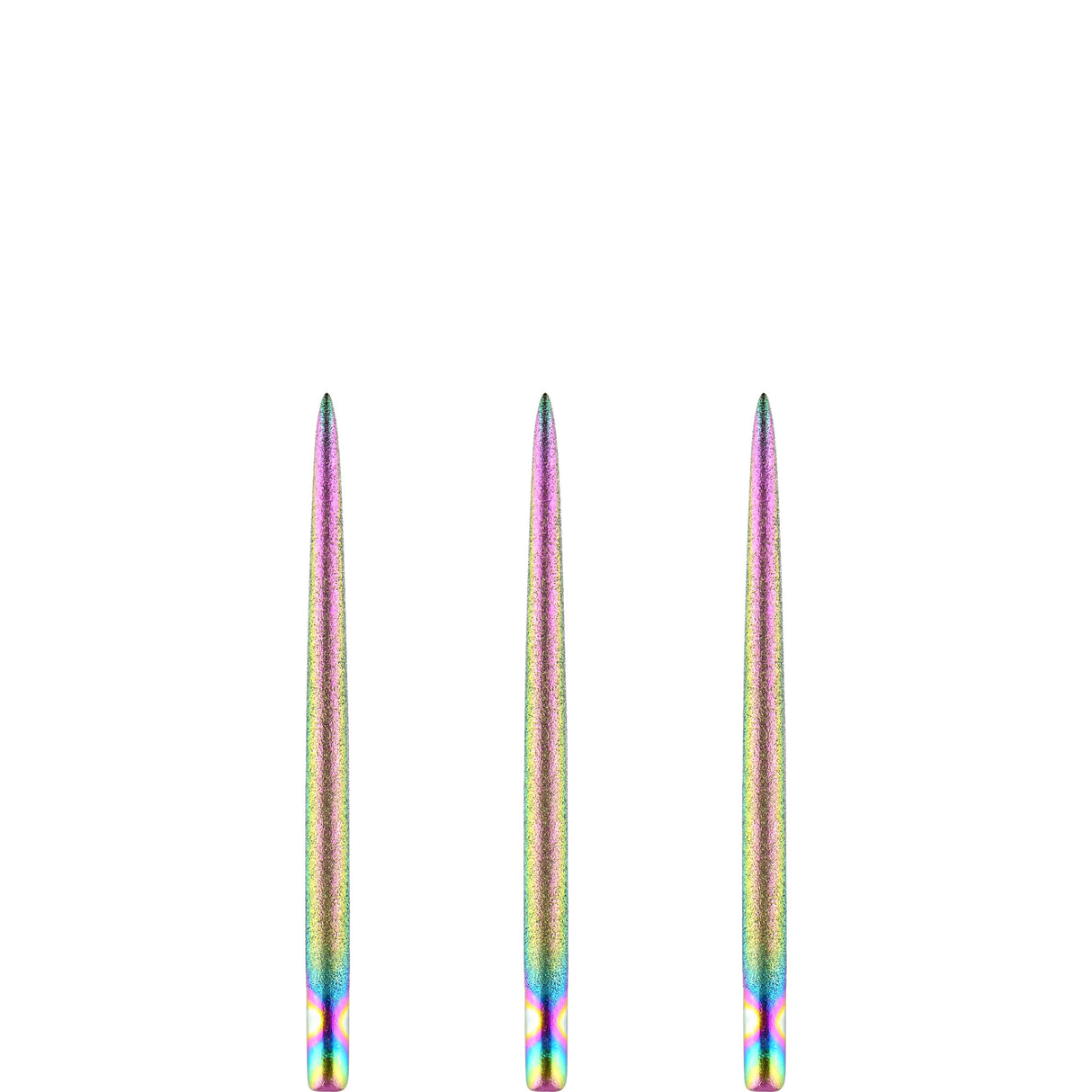 One80 Long Taper Dart Points - Sand Coated - Rainbow