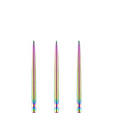 One80 Long Taper Dart Points - Sand Coated - Rainbow