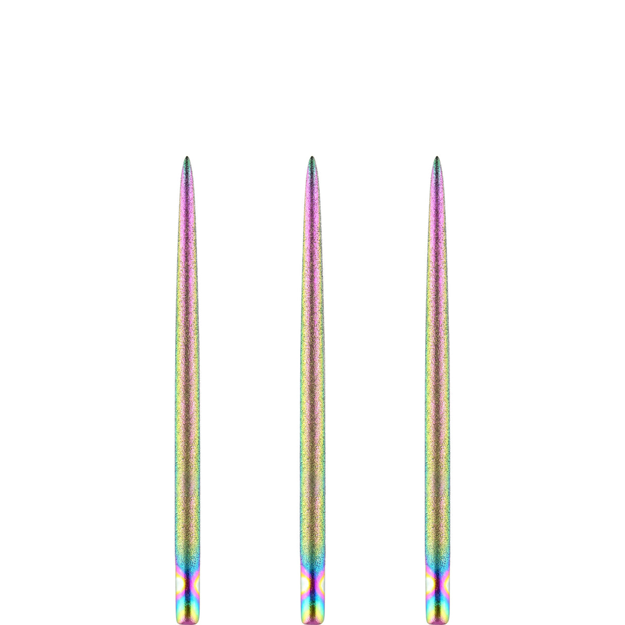 One80 Long Taper Dart Points - Sand Coated - Rainbow
