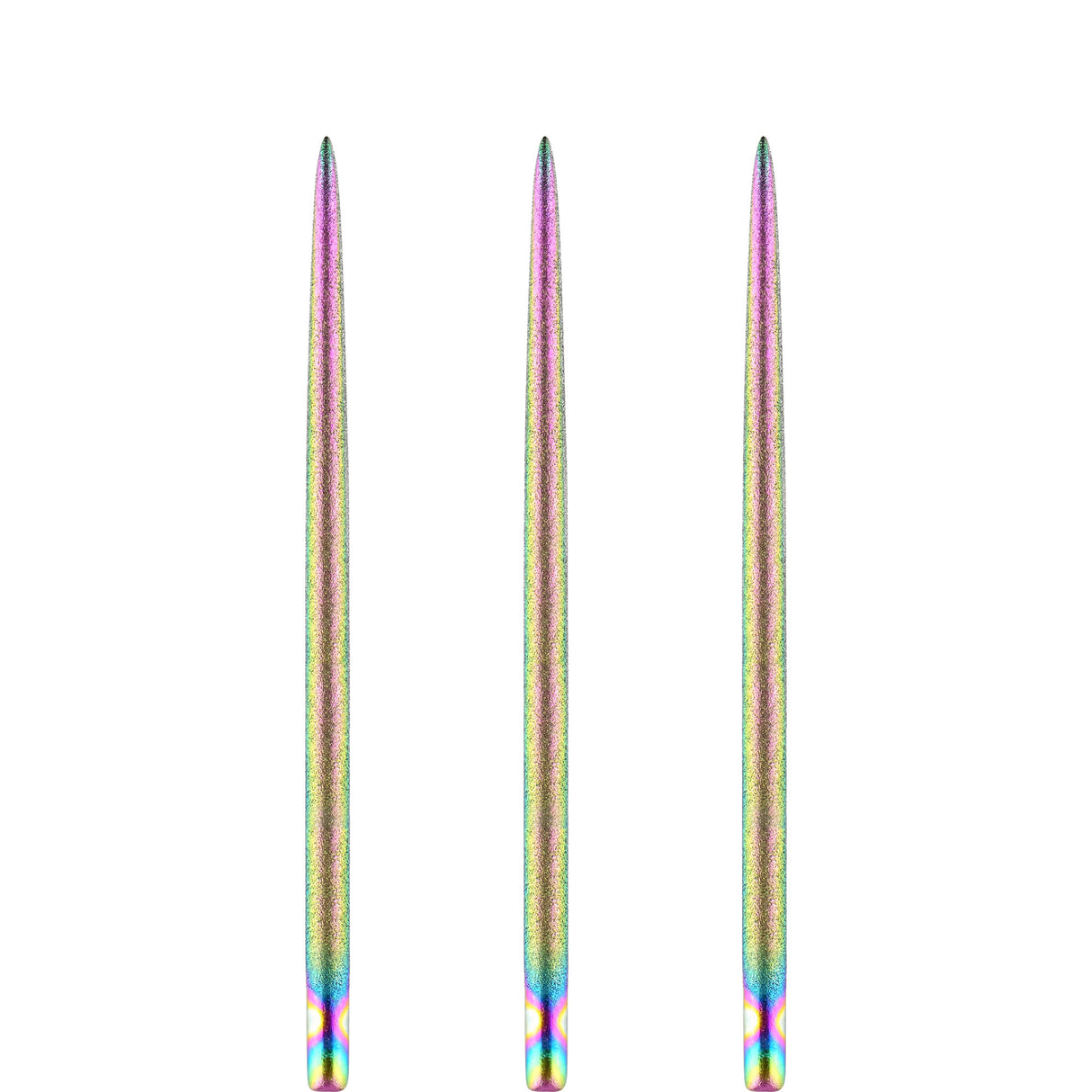 One80 Long Taper Dart Points - Sand Coated - Rainbow