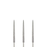 One80 Long Taper Dart Points - Sand Coated - Silver