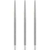 One80 Long Taper Dart Points - Sand Coated - Silver