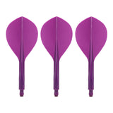 Condor AXE120 Dart Flights - Teardrop - Purple