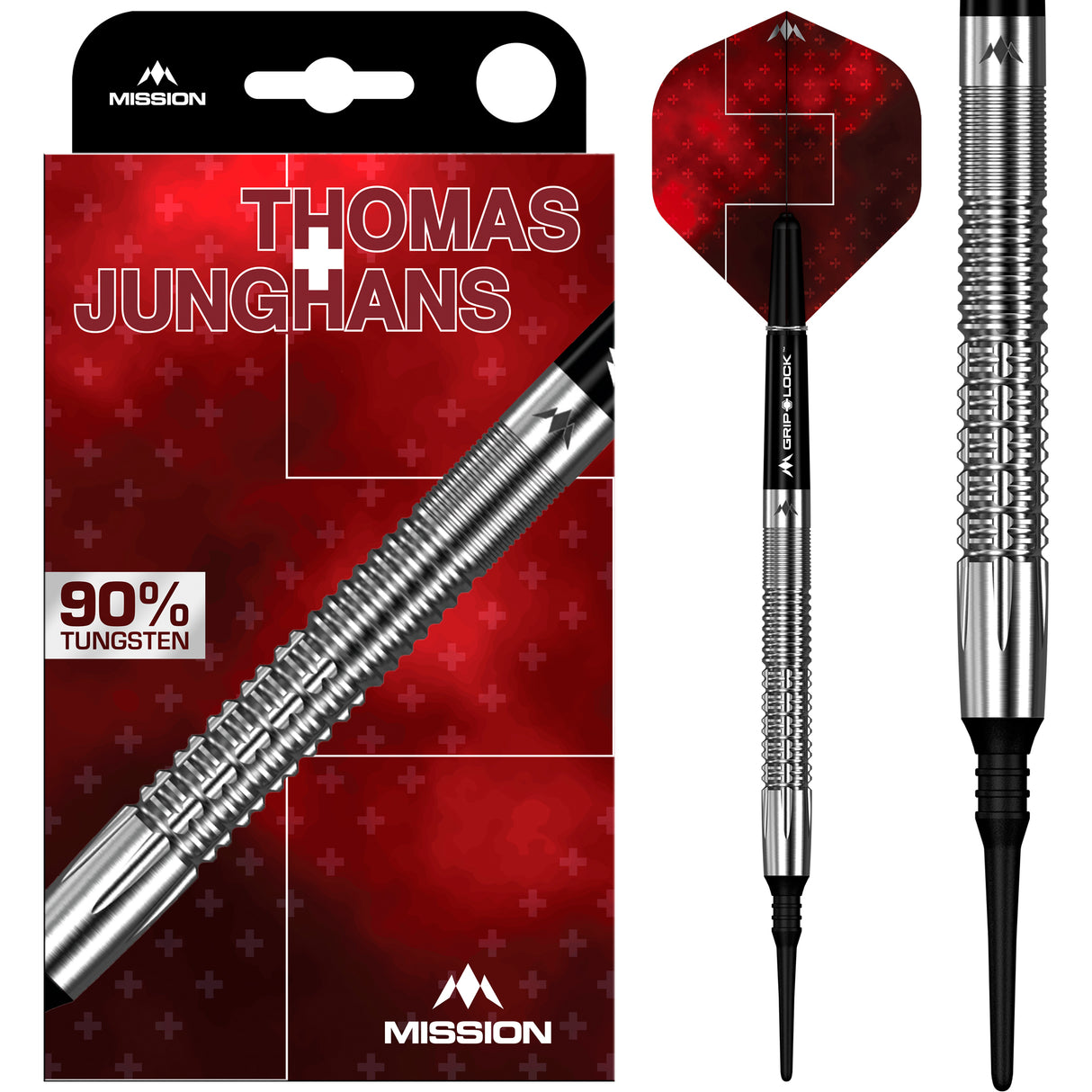 Mission Thomas Junghans Darts - Soft Tip - 90% Tungsten