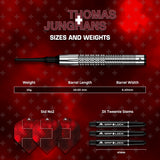 Mission Thomas Junghans Darts - Soft Tip - 90% Tungsten