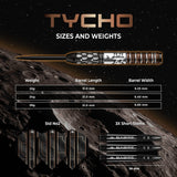 Mission Tycho Darts - Steel Tip - 95% Tungsten - Black & Bronze PVD