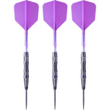 Cuesoul Engine V2 Darts - Steel Tip - 90% Tungsten - Hope Ring - Purple