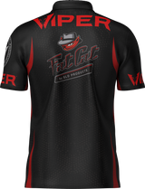 Viper Dart Shirt - Logo - Black & Red