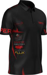 Viper Dart Shirt - Logo - Black & Red