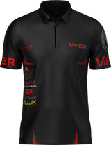 Viper Dart Shirt - Logo - Black & Red