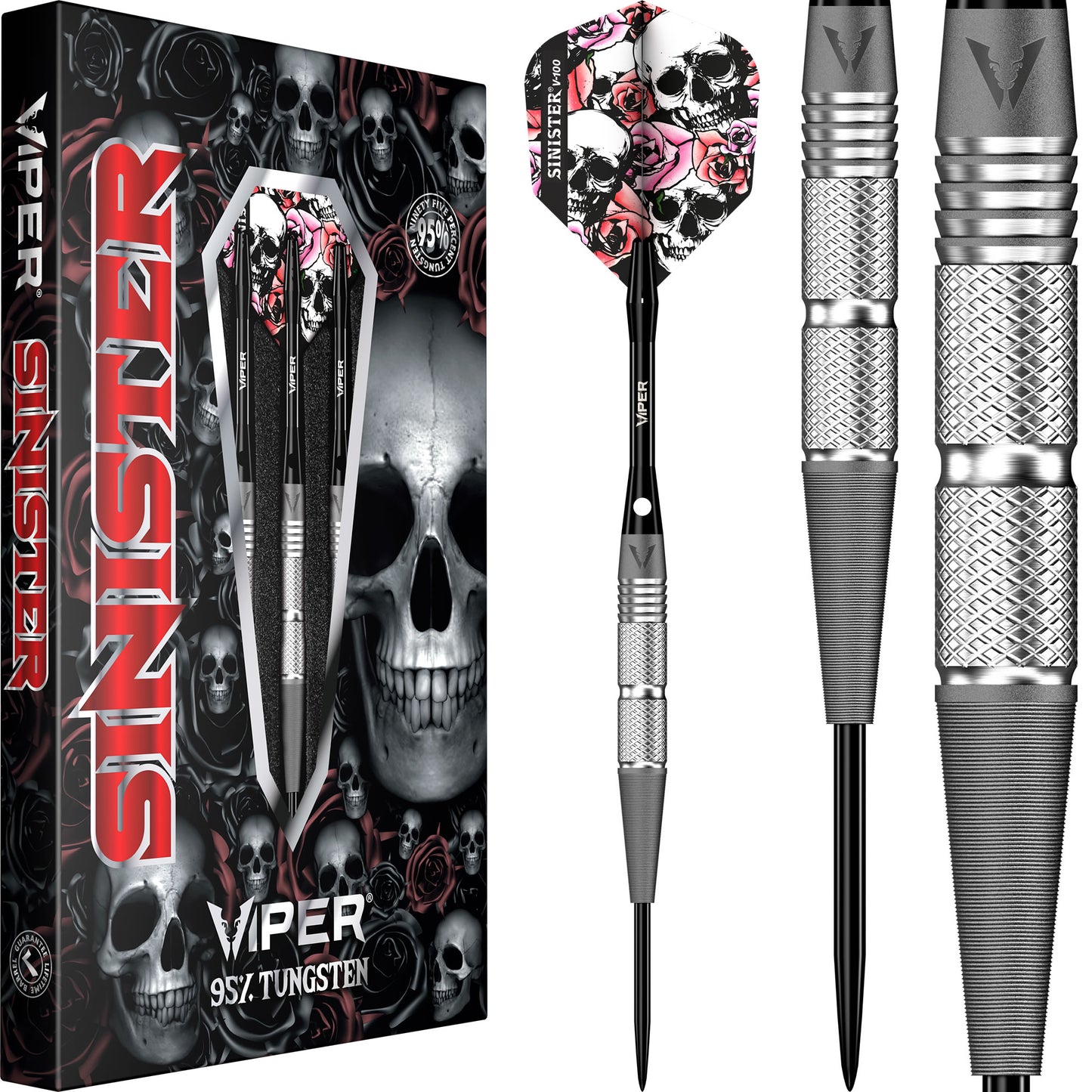 Viper Sinister Darts Steel Tip 95 Sandblasted S3 TwinKnurl