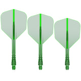 Mission Force 90 Vortex - Moulded Flight & Shaft - Standard No6