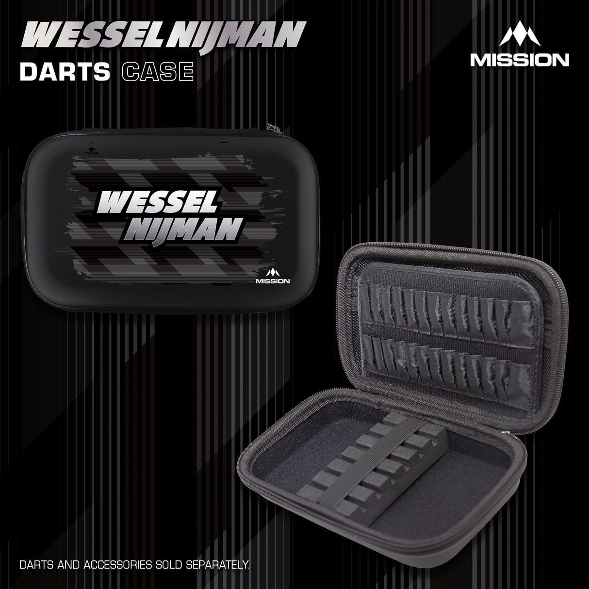 Mission Darts Players- EVA Dart Case - Wessel Nijman