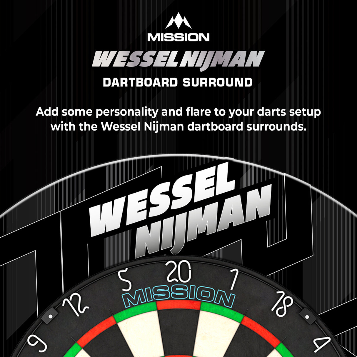 Mission Darts Players- Surround - Wessel Nijman