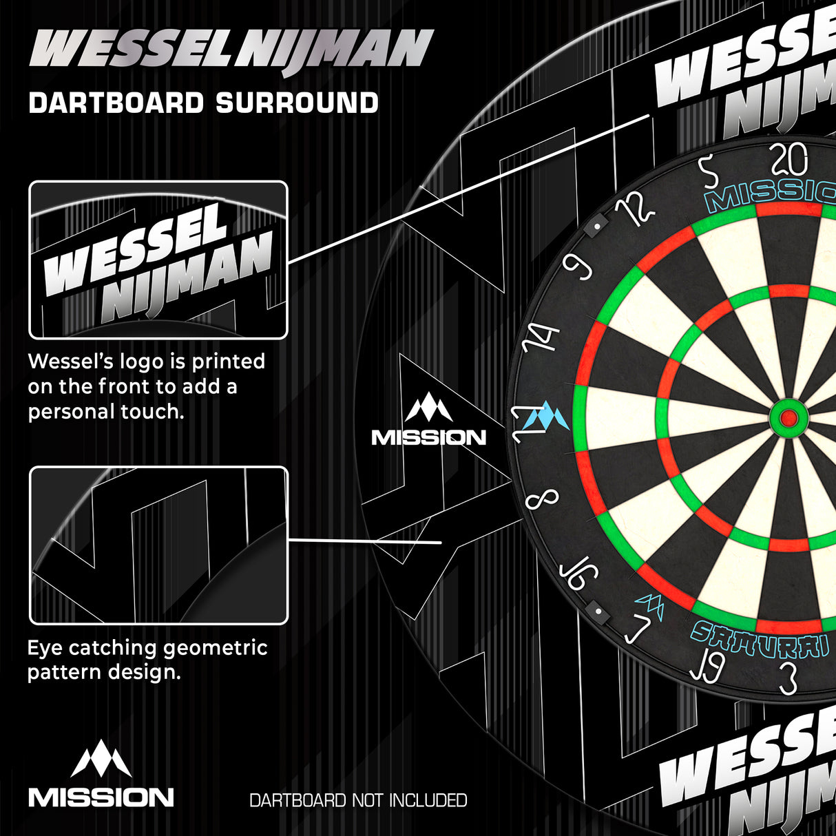 Mission Darts Players- Surround - Wessel Nijman