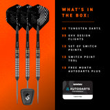Winmau Gian van Veen Switch Darts - Steel Tip - 90% Tungsten - TS