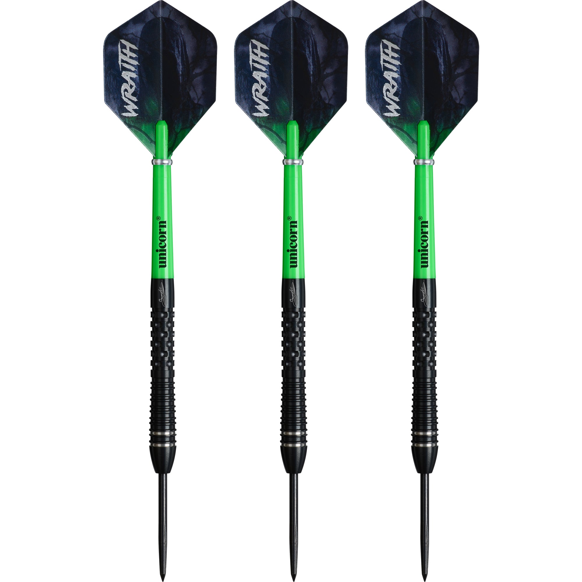 Unicorn Wraith Darts - Steel Tip - 90% Tungsten - Gary Anderson - Phas