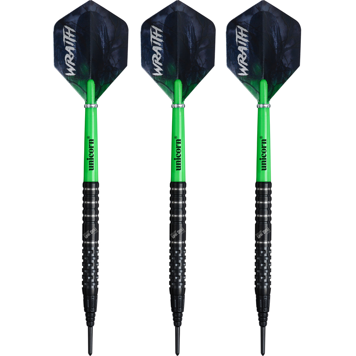 Unicorn Wraith Darts - Soft Tip - 90% Tungsten - Callan Rydz - Phase 2