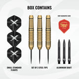 Shot X-Boost Darts - Steel Tip - Brass