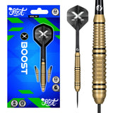 Shot X-Boost Darts - Steel Tip - Brass