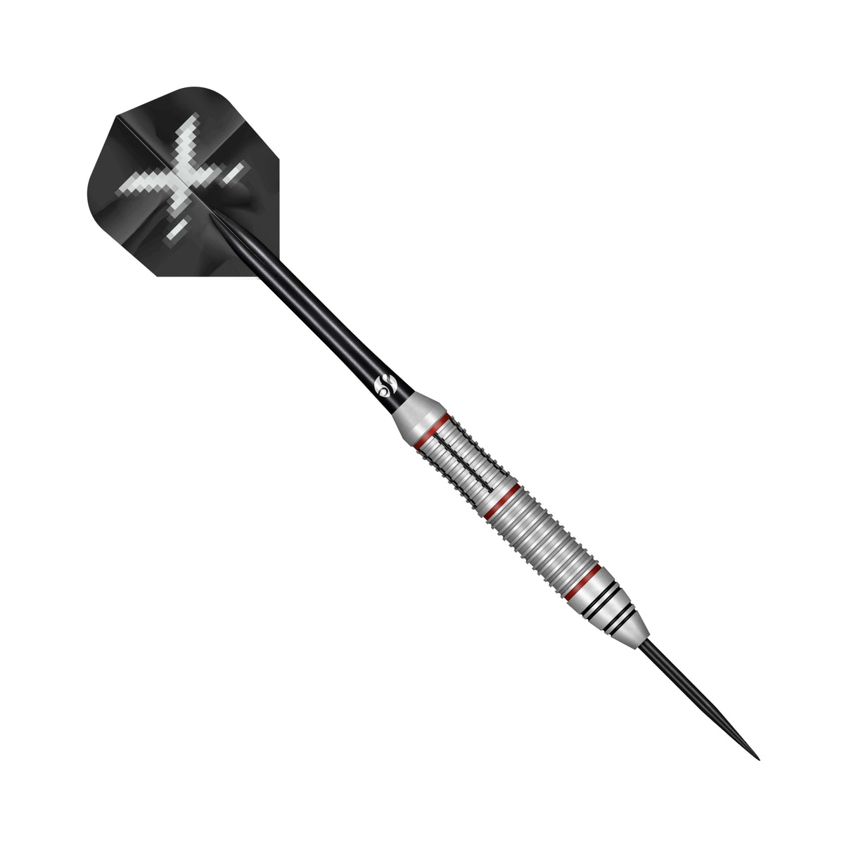 Shot X-Control Darts - Steel Tip - Stainless Steel