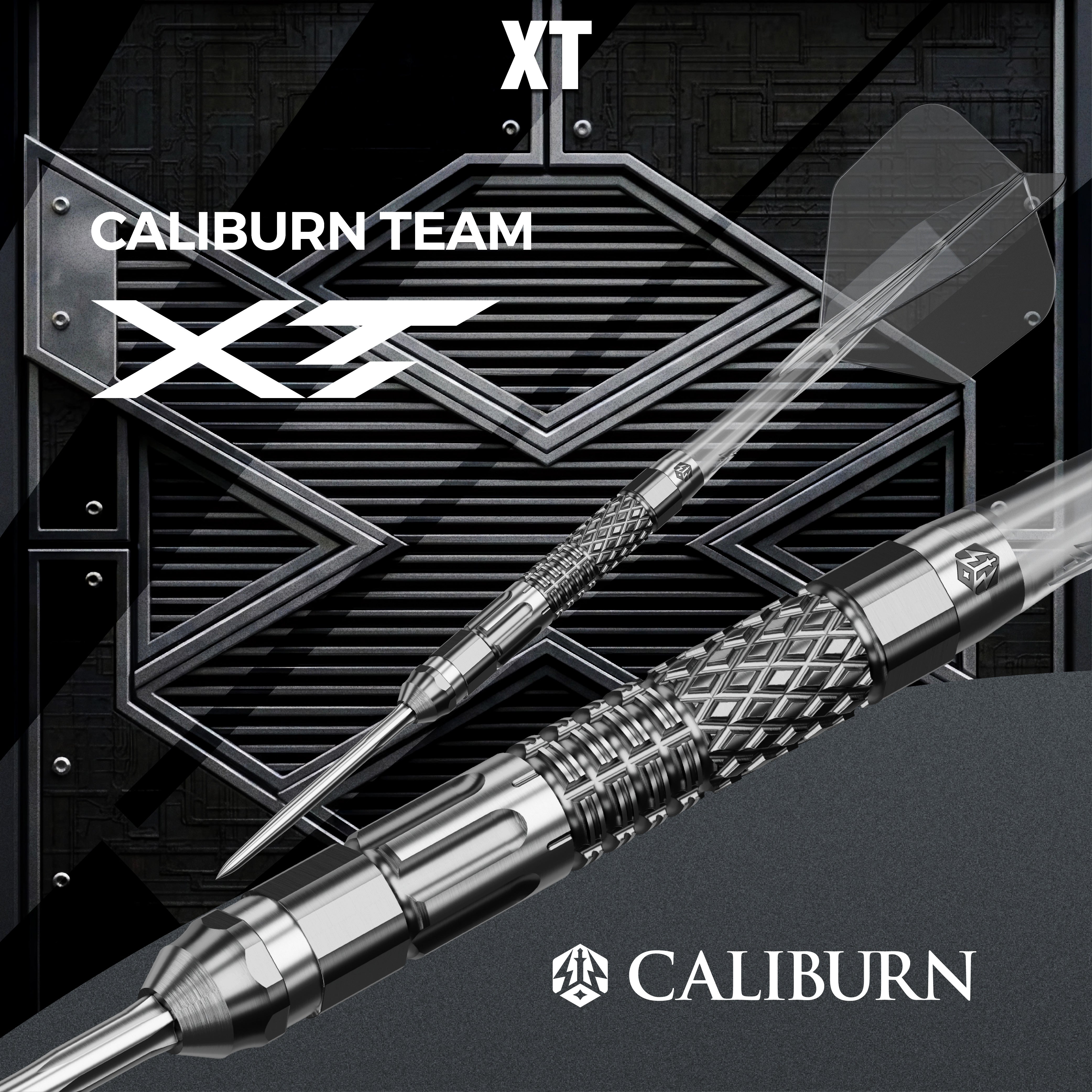 Caliburn Players Darts - Steel Tip - 90% Tungsten - XT