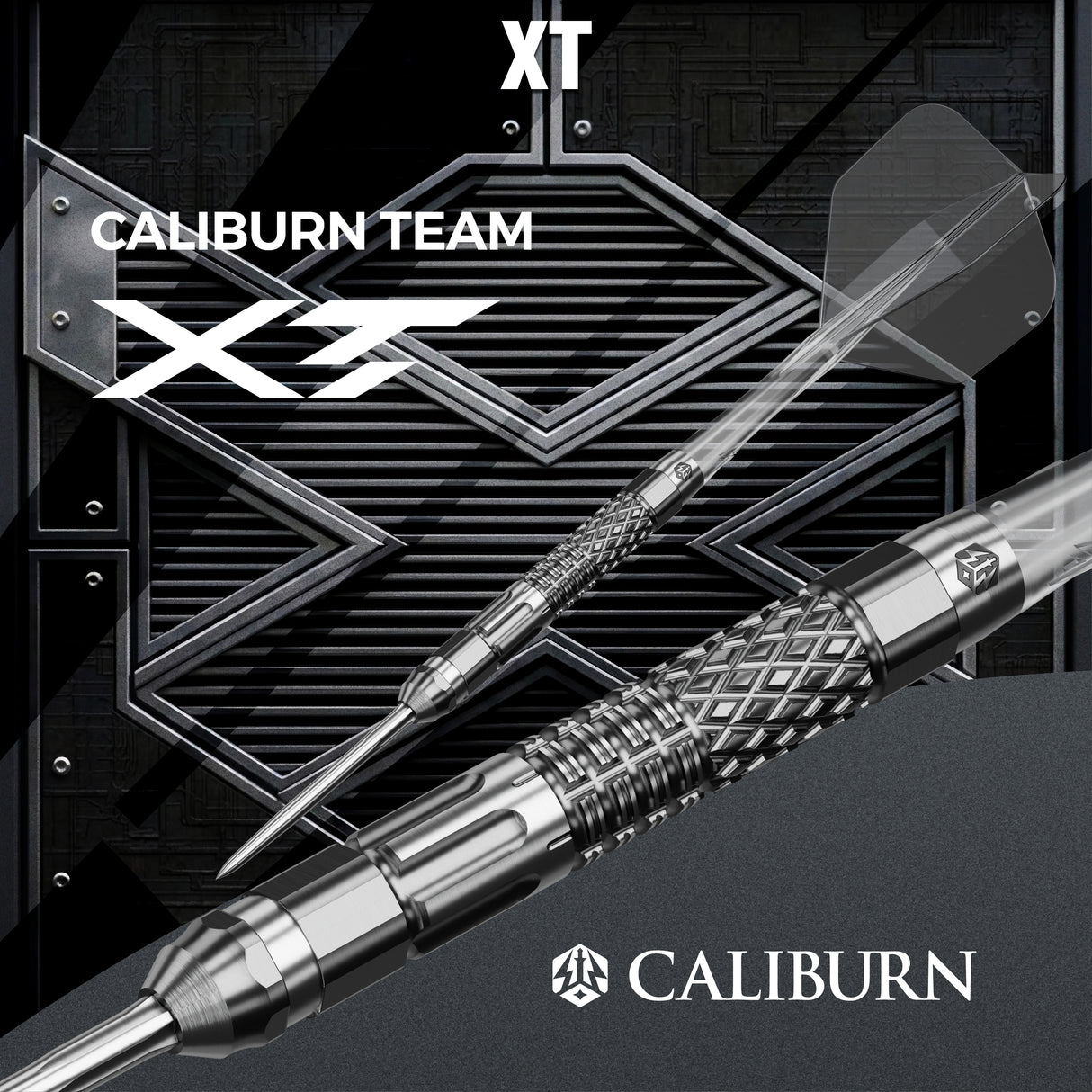 Caliburn Players Darts - Steel Tip - 90% Tungsten - XT