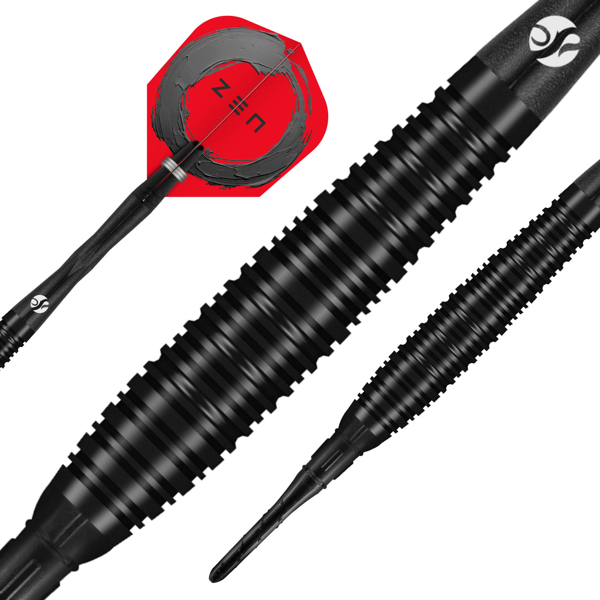 Shot Zen Darts - Soft Tip - 90% Tungsten - Bomber