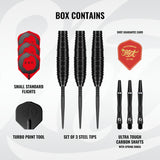 Shot Zen Darts - Steel Tip - 90% Tungsten - Bomber
