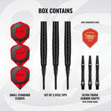 Shot Zen Darts - Soft Tip - 90% Tungsten - Missile