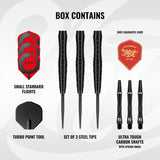 Shot Zen Darts - Steel Tip - 90% Tungsten - Scallop