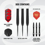 Shot Zen Darts - Steel Tip - 90% Tungsten - Torpedo
