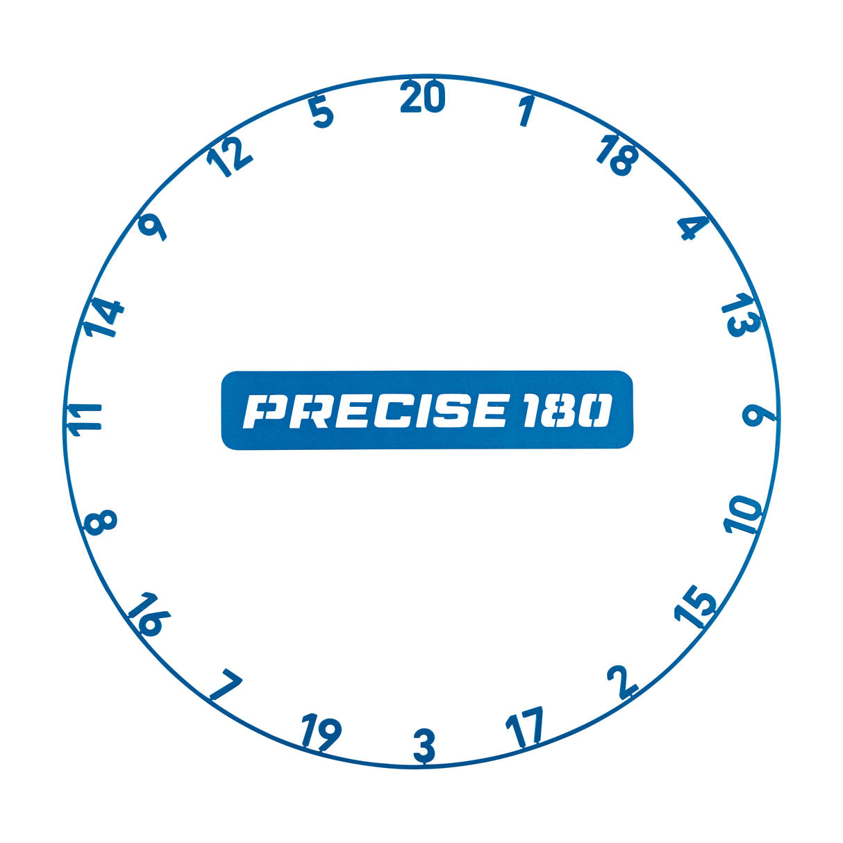 Precise 180 Number Ring - One-Piece - Colours