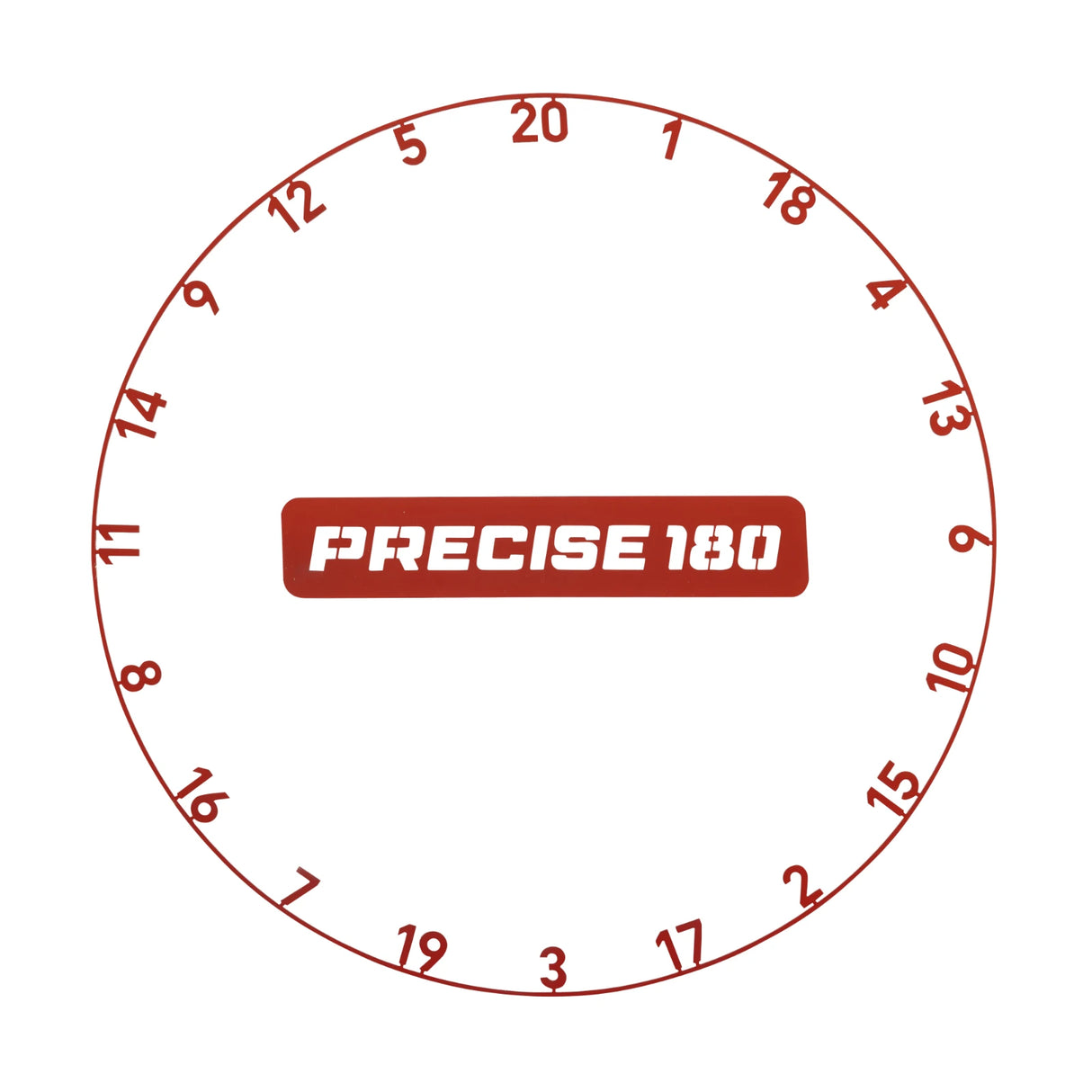Precise 180 Number Ring - One-Piece - Colours