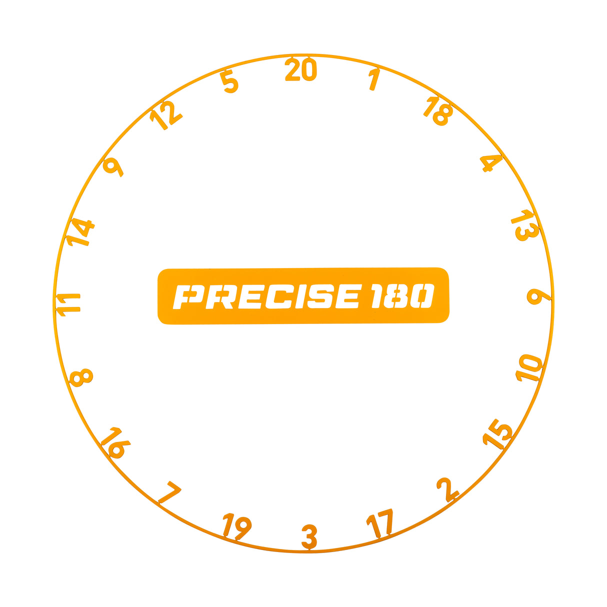 Precise 180 Number Ring - One-Piece - Colours