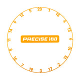 Precise 180 Number Ring - One-Piece - Colours