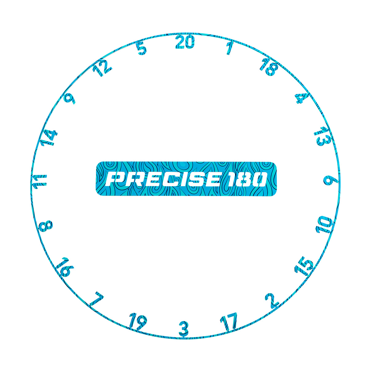 Precise 180 Number Ring - One-Piece - Premium