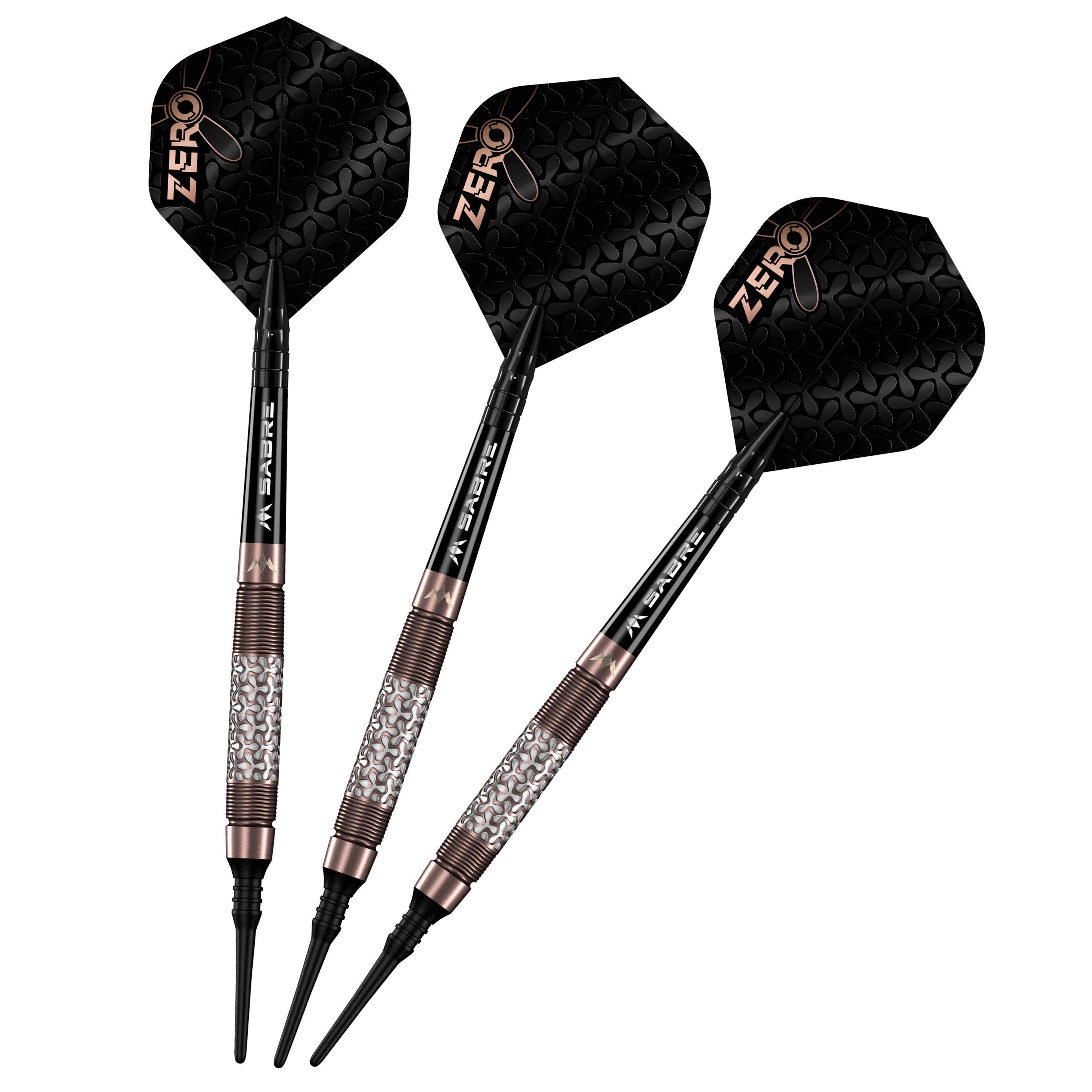 Mission Zero Darts - Soft Tip - 97.5% Tungsten - Bronze PVD