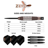Mission Precision Darts - Steel Tip - 90% Tungsten - Black PVD
