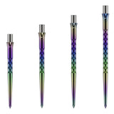 Caliburn Replaceable Dart Points - Ripple - No Lip - Rainbow