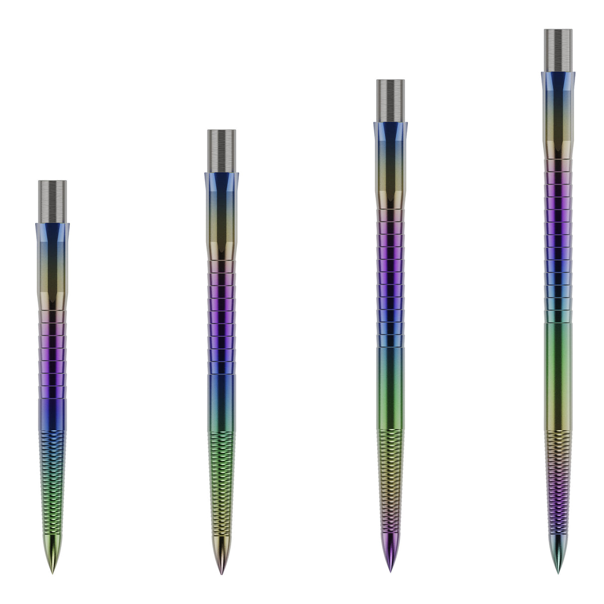 Caliburn Replaceable Dart Points - Micro Grip - Rainbow