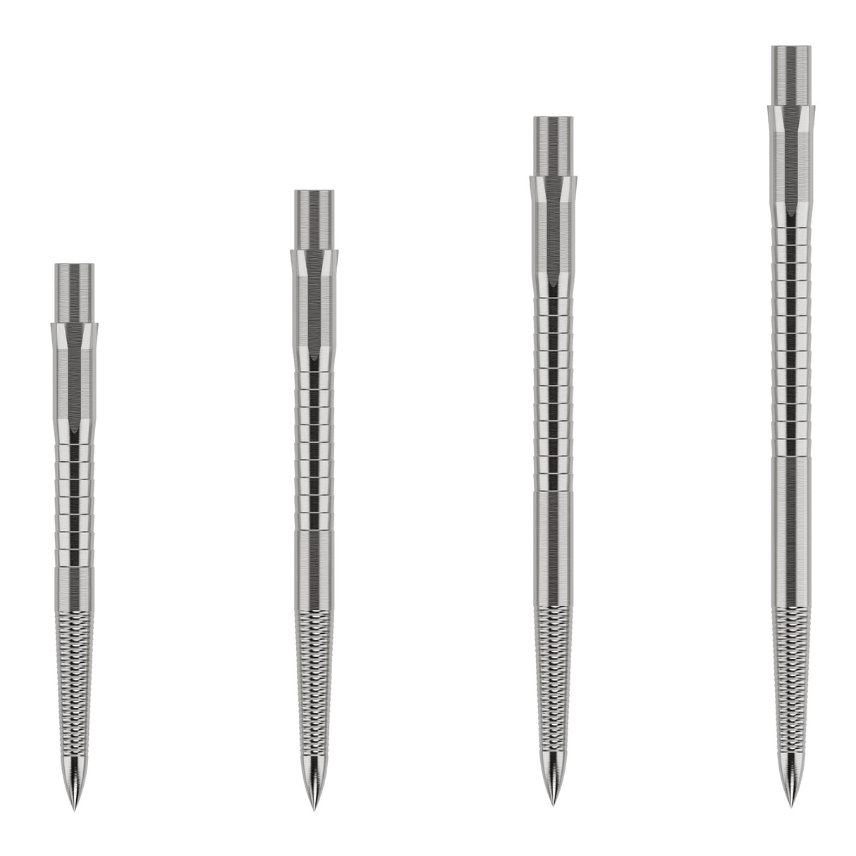 Caliburn Replaceable Dart Points - Micro Grip - Silver