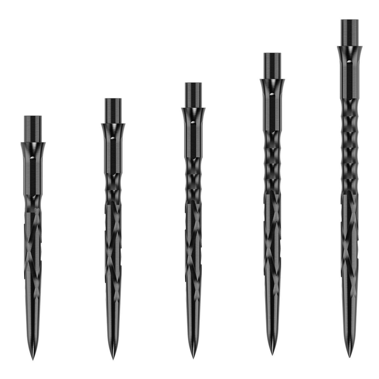 Caliburn Replaceable Dart Points - HAN G2 - Black